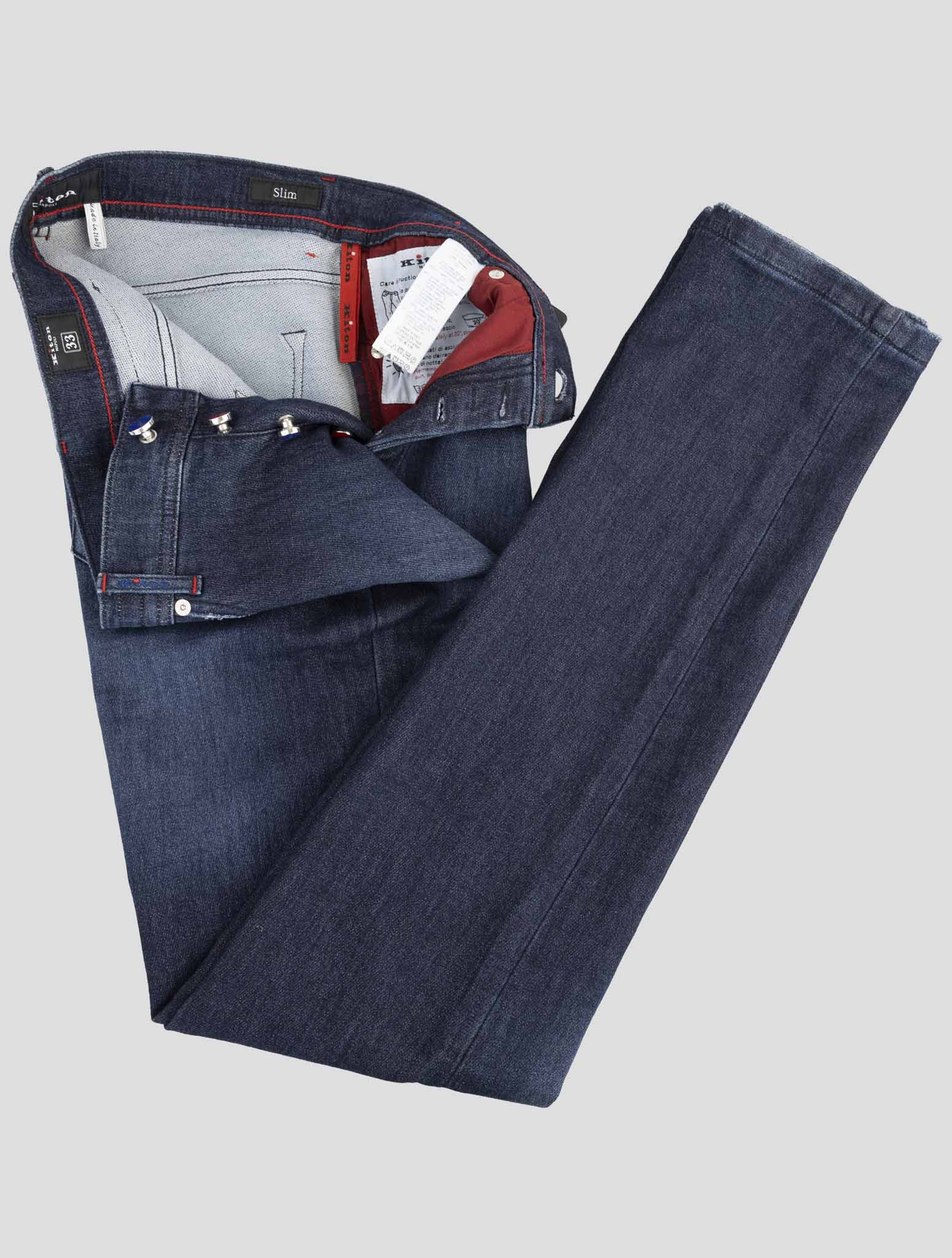 Kiton Denim Cotton Ea Jeans