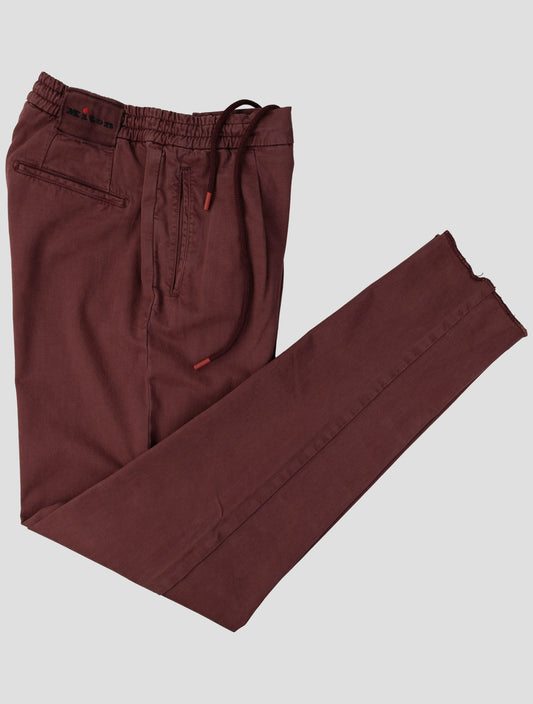 Kiton Purple Lyocell Cotton Ea Pants