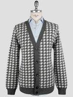 Kiton Gray Cashmere Sweater Cardigan