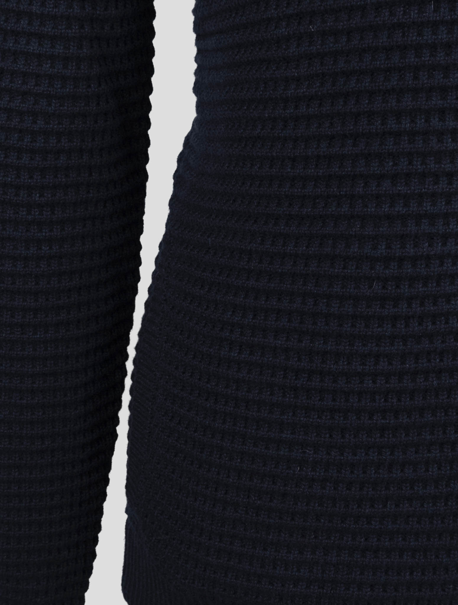 Kiton Blue Cashmere Coat Full Zip