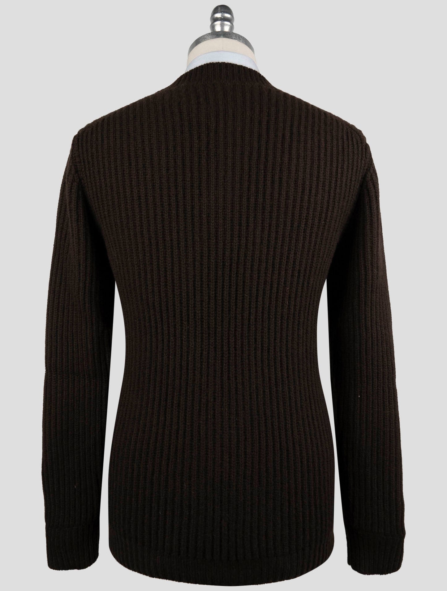 Kiton Brown Cashmere Sweater Cardigan