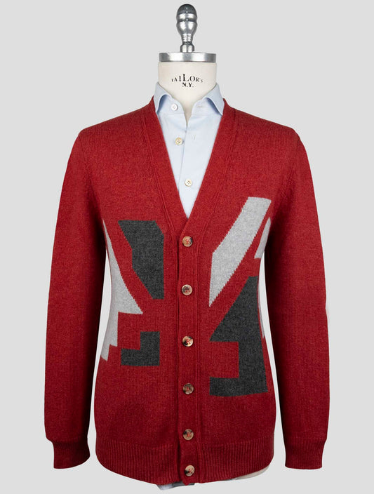 Kiton Multicolor Cashmere Sweater Cardigan