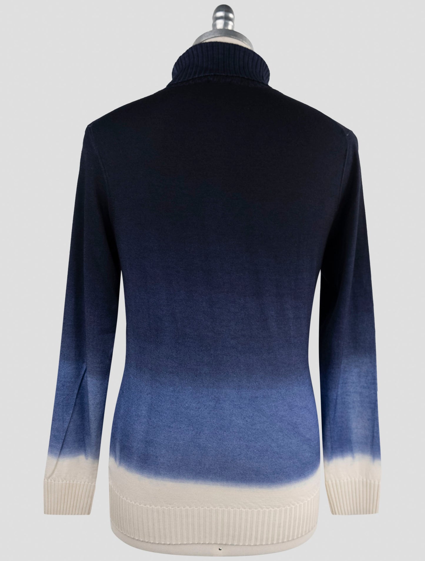 Kiton Multicolor Cashmere Silk Sweater Turtleneck