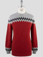 Kiton Multicolor Cashmere Sweater Crewneck