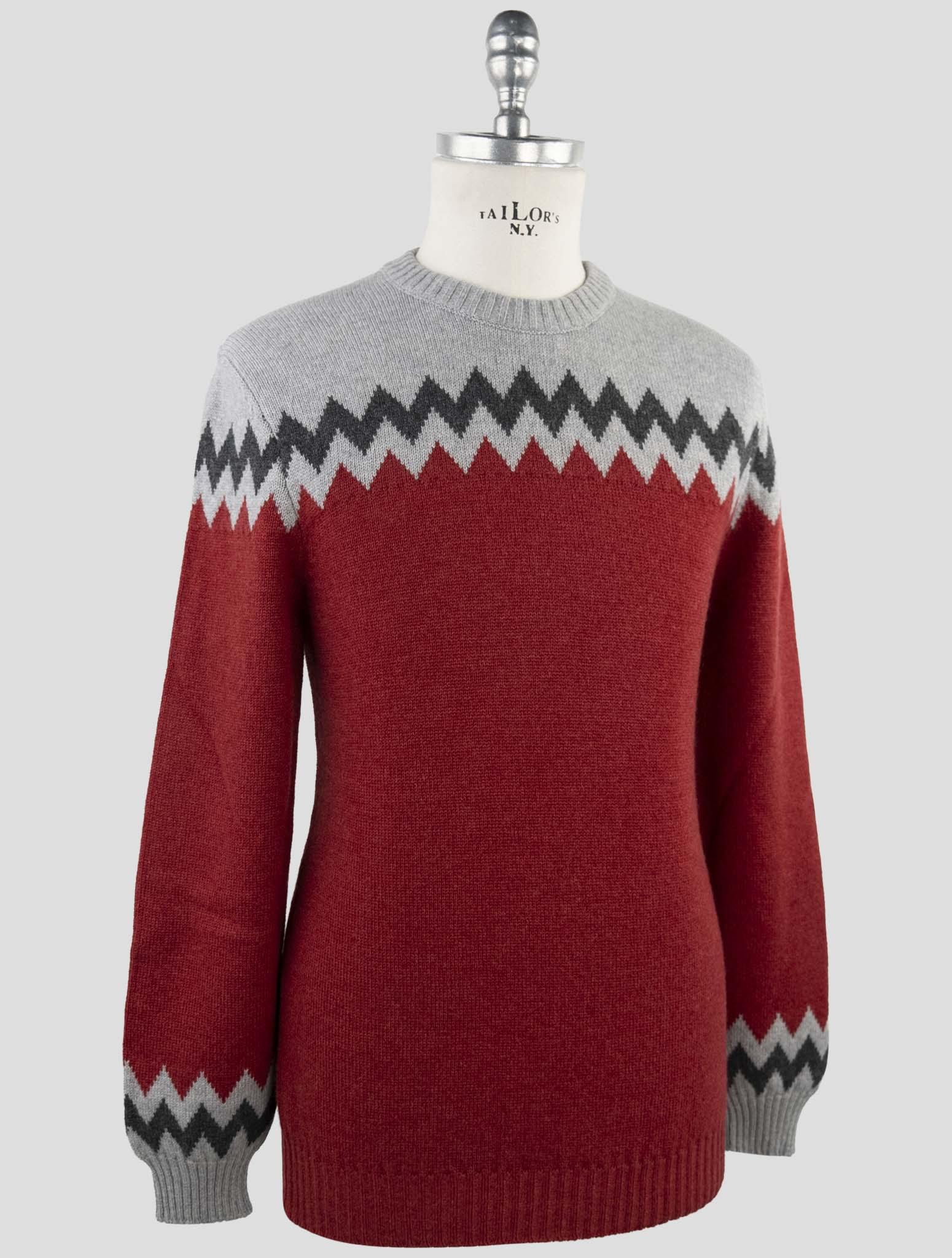 Kiton Multicolor Cashmere Sweater Crewneck