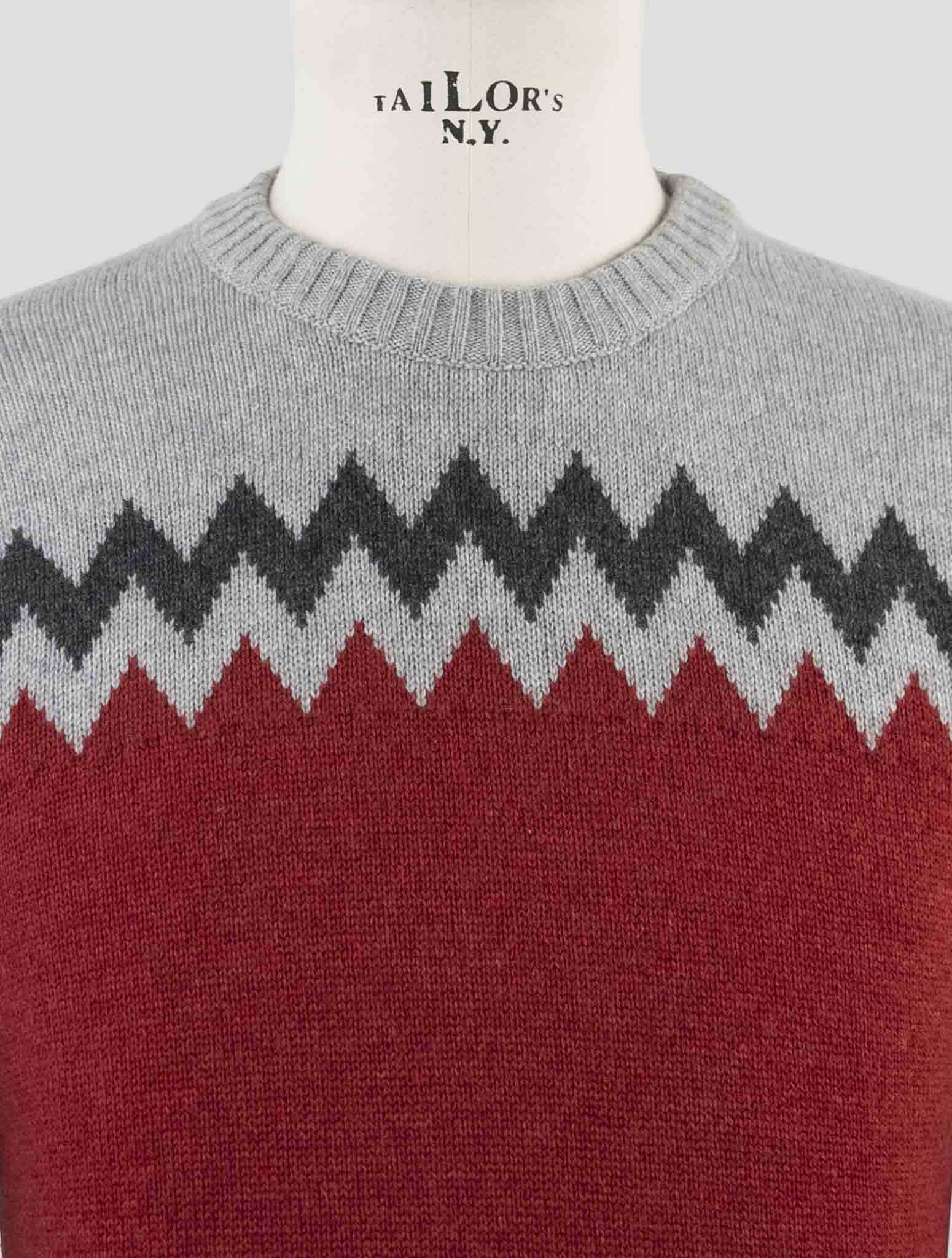 Kiton Multicolor Cashmere Sweater Crewneck