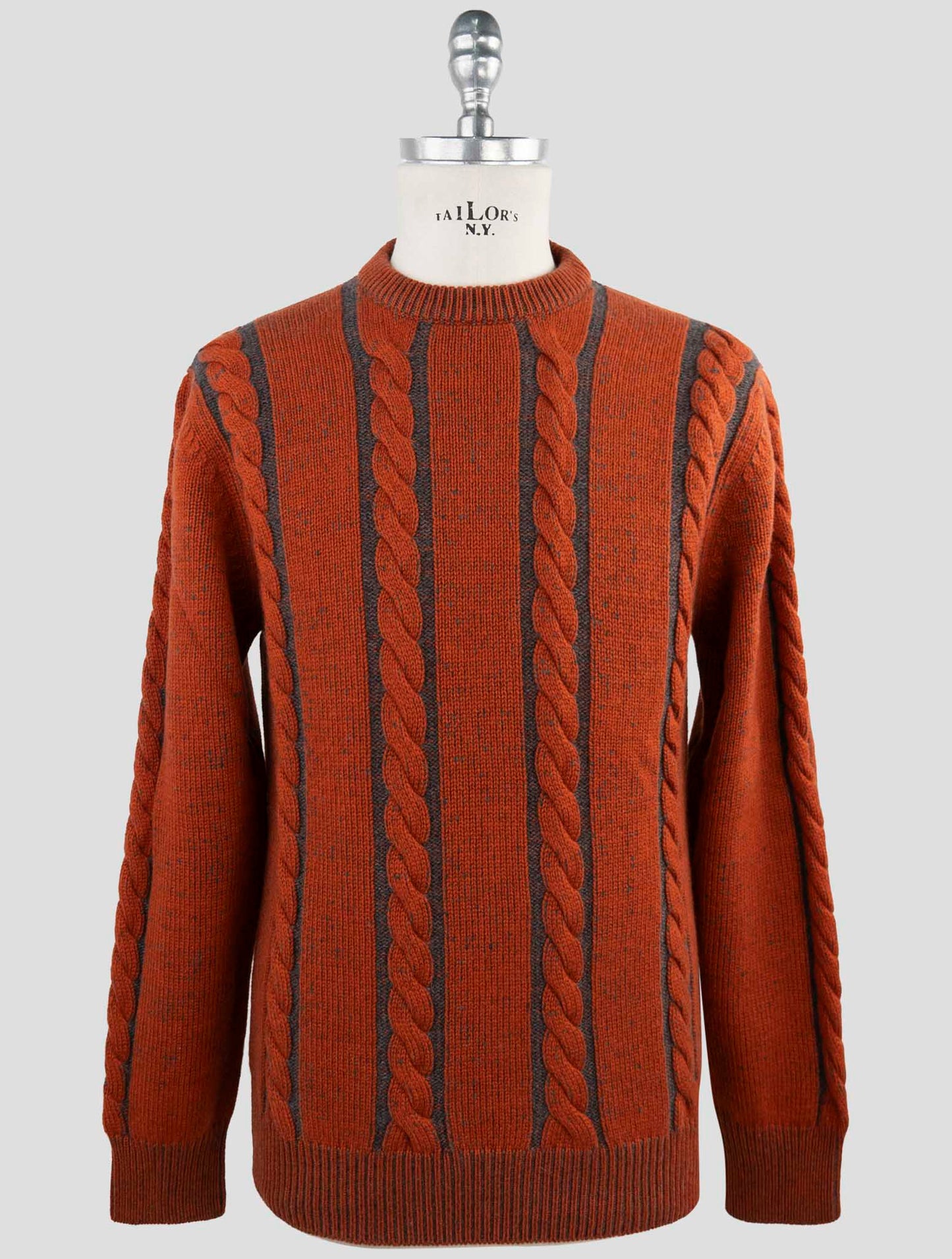 Kiton Multicolor Cashmere Sweater Crewneck