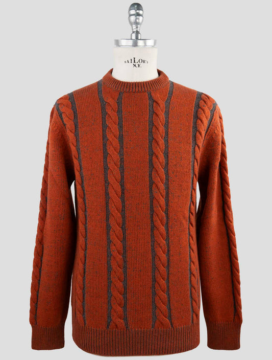 Kiton Multicolor Cashmere Sweater Crewneck