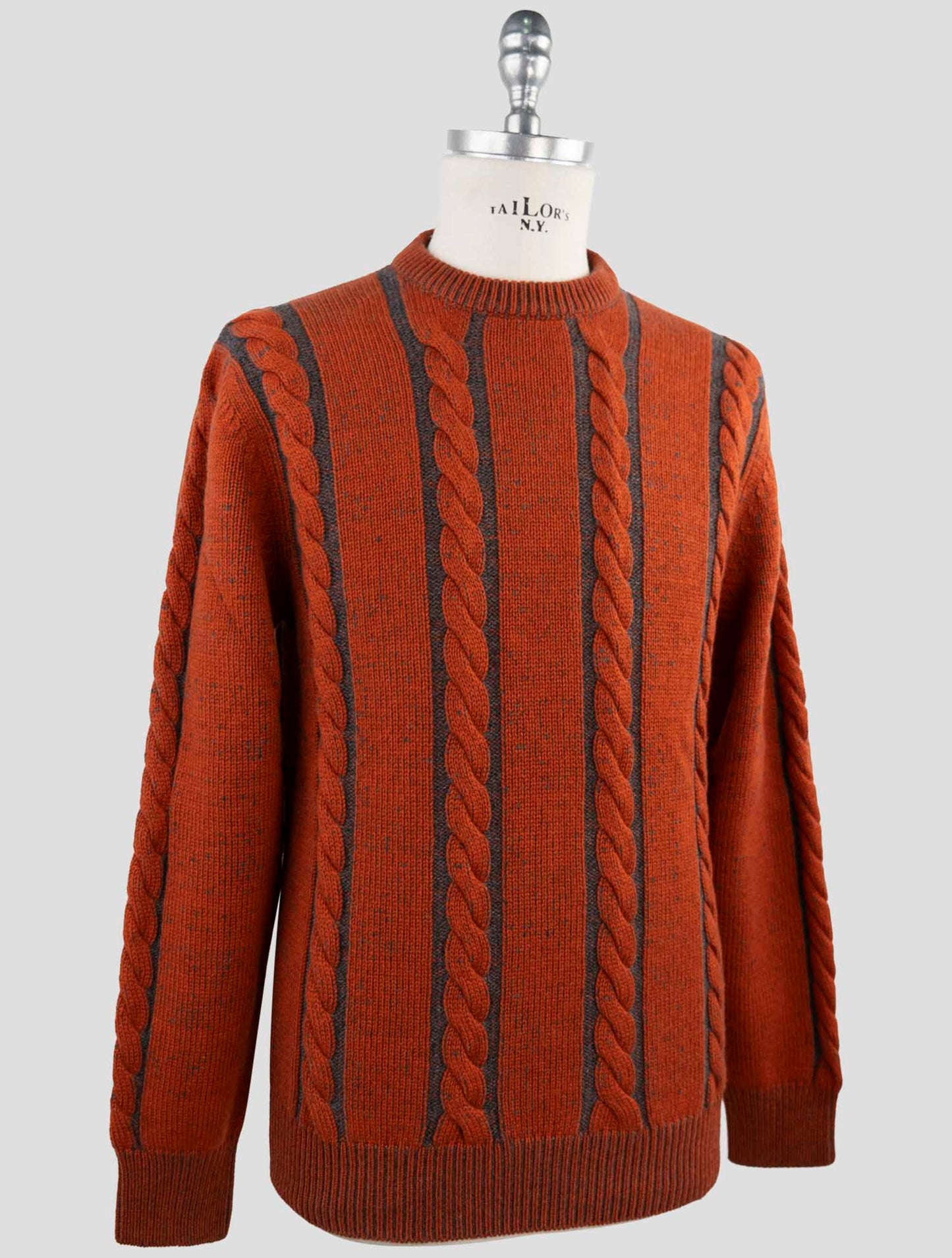 Kiton Multicolor Cashmere Sweater Crewneck