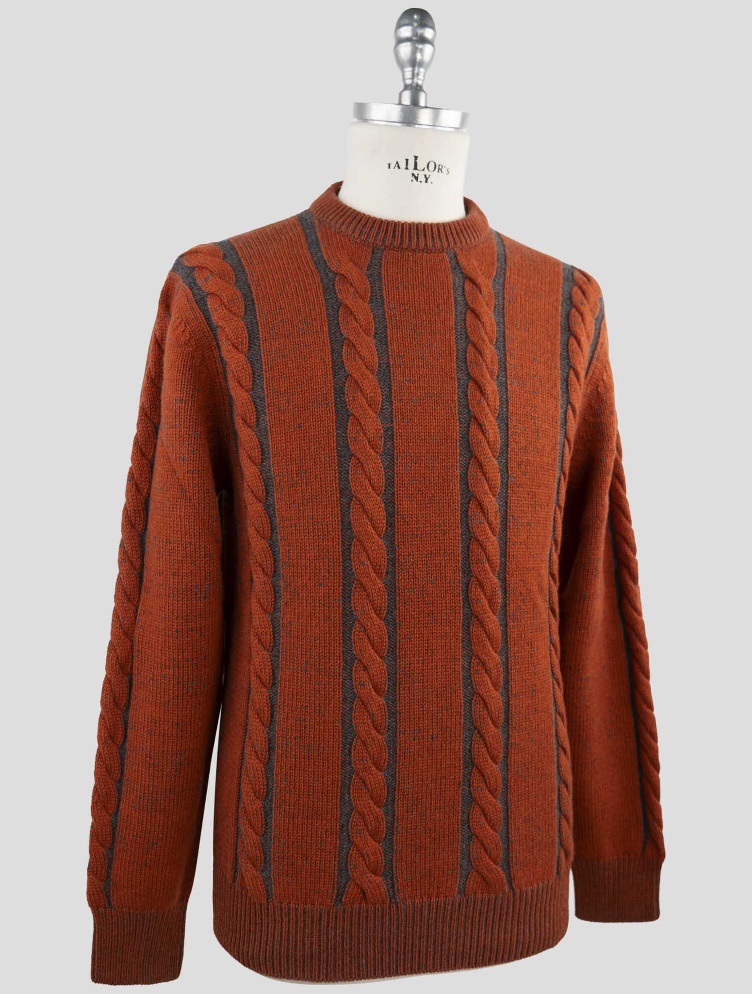 Kiton Multicolor Cashmere Sweater Crewneck
