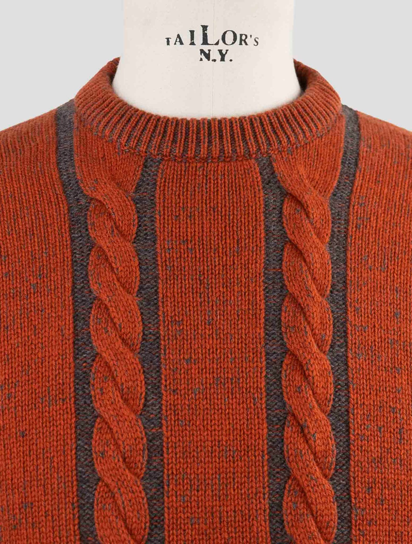 Kiton Multicolor Cashmere Sweater Crewneck