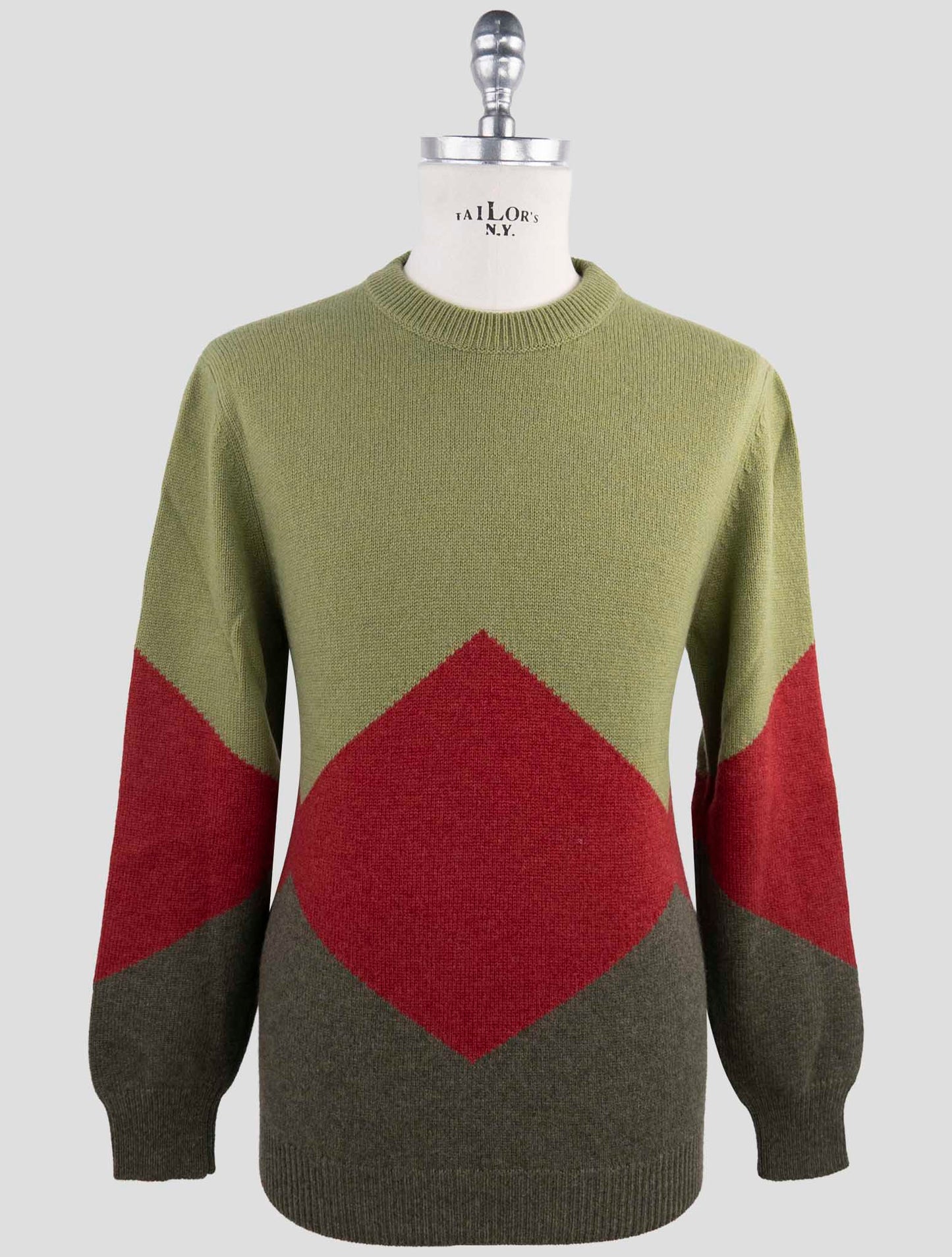 Kiton Multicolor Cashmere Sweater Crewneck