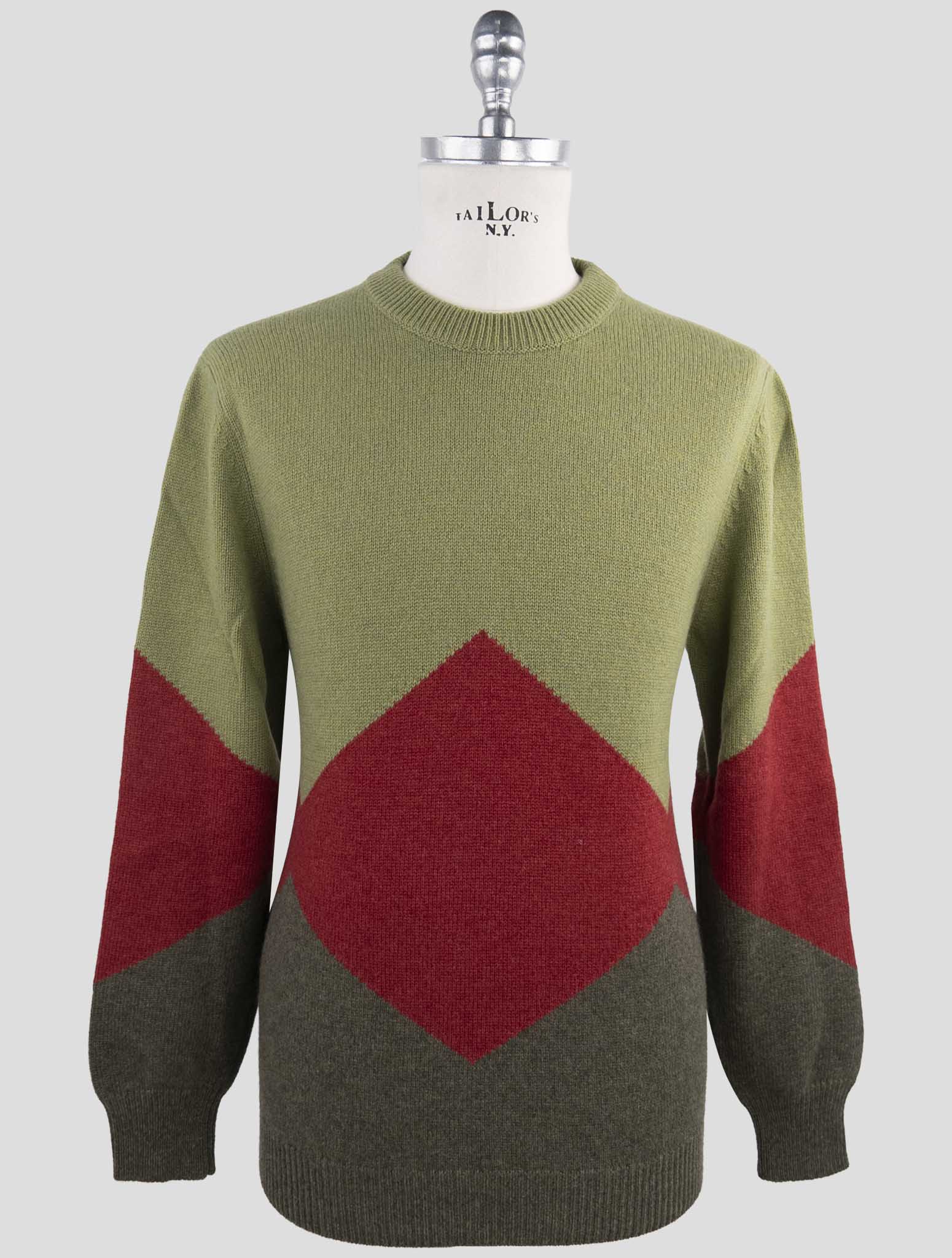 Kiton Multicolor Cashmere Sweater Crewneck