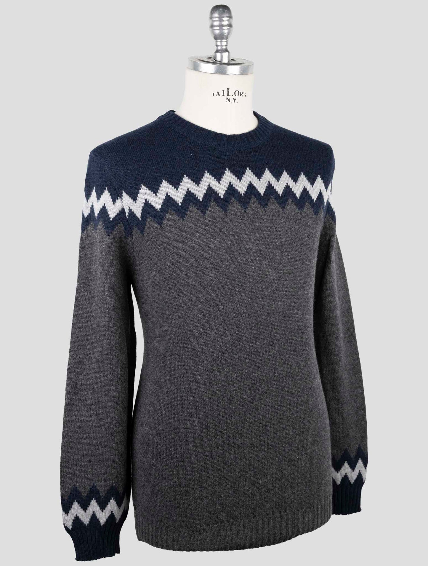 Kiton Multicolor Cashmere Sweater Crewneck
