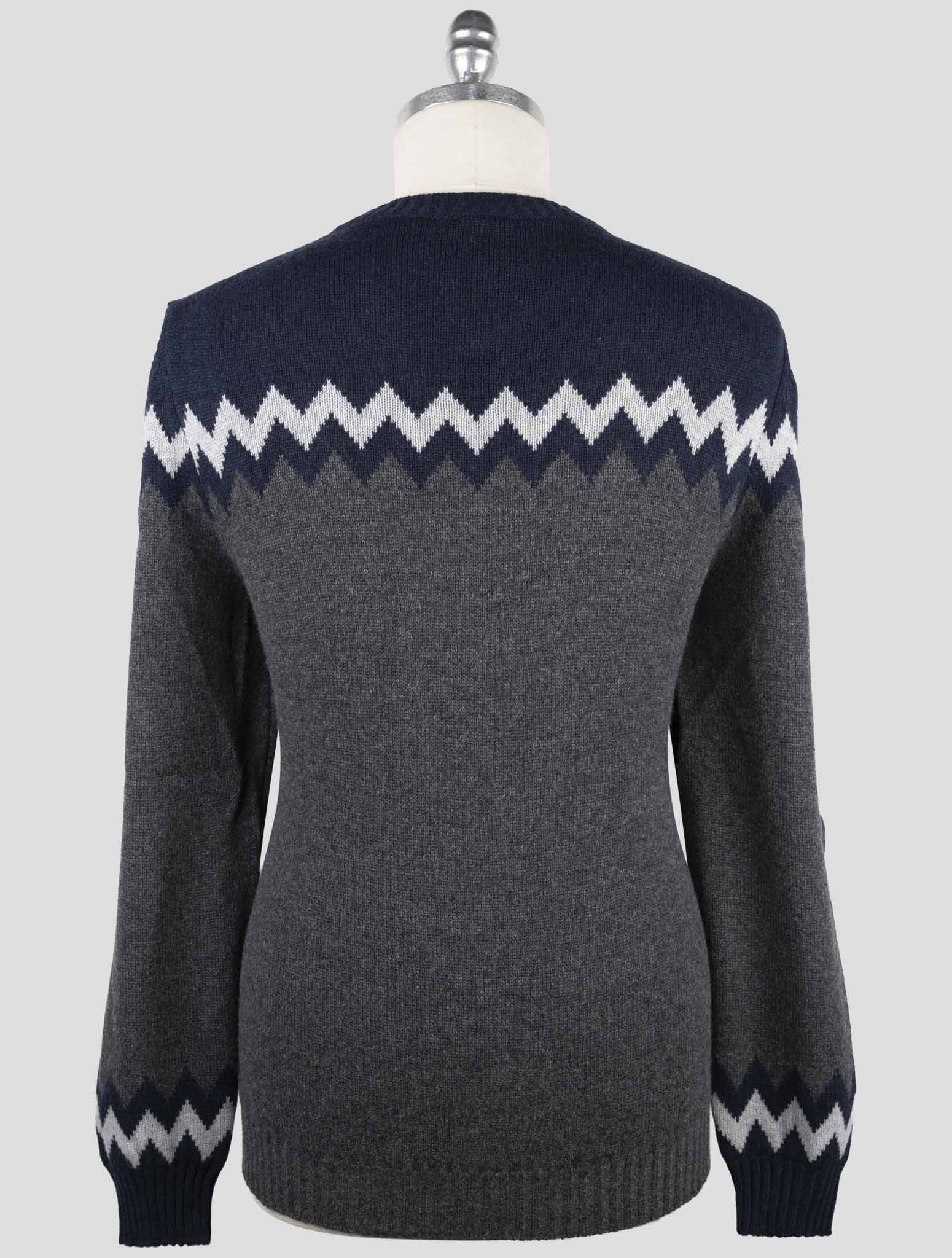 Kiton Multicolor Cashmere Sweater Crewneck