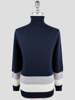 Kiton Multicolor Cashmere Sweater Turtleneck