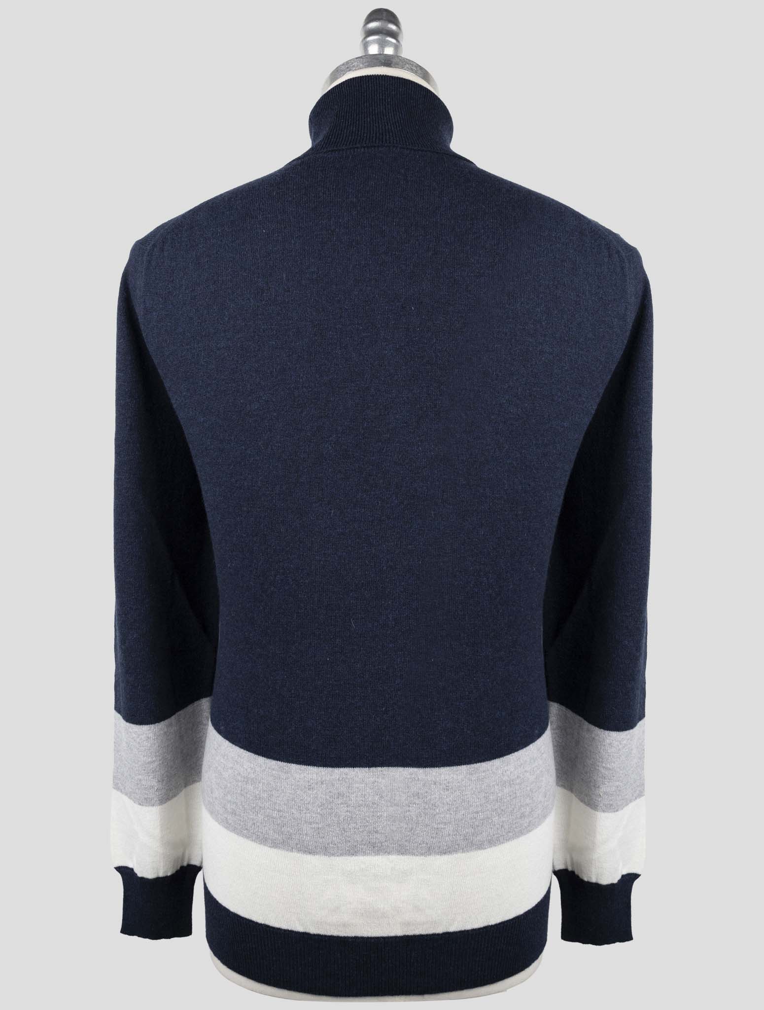 Kiton Multicolor Cashmere Sweater Turtleneck