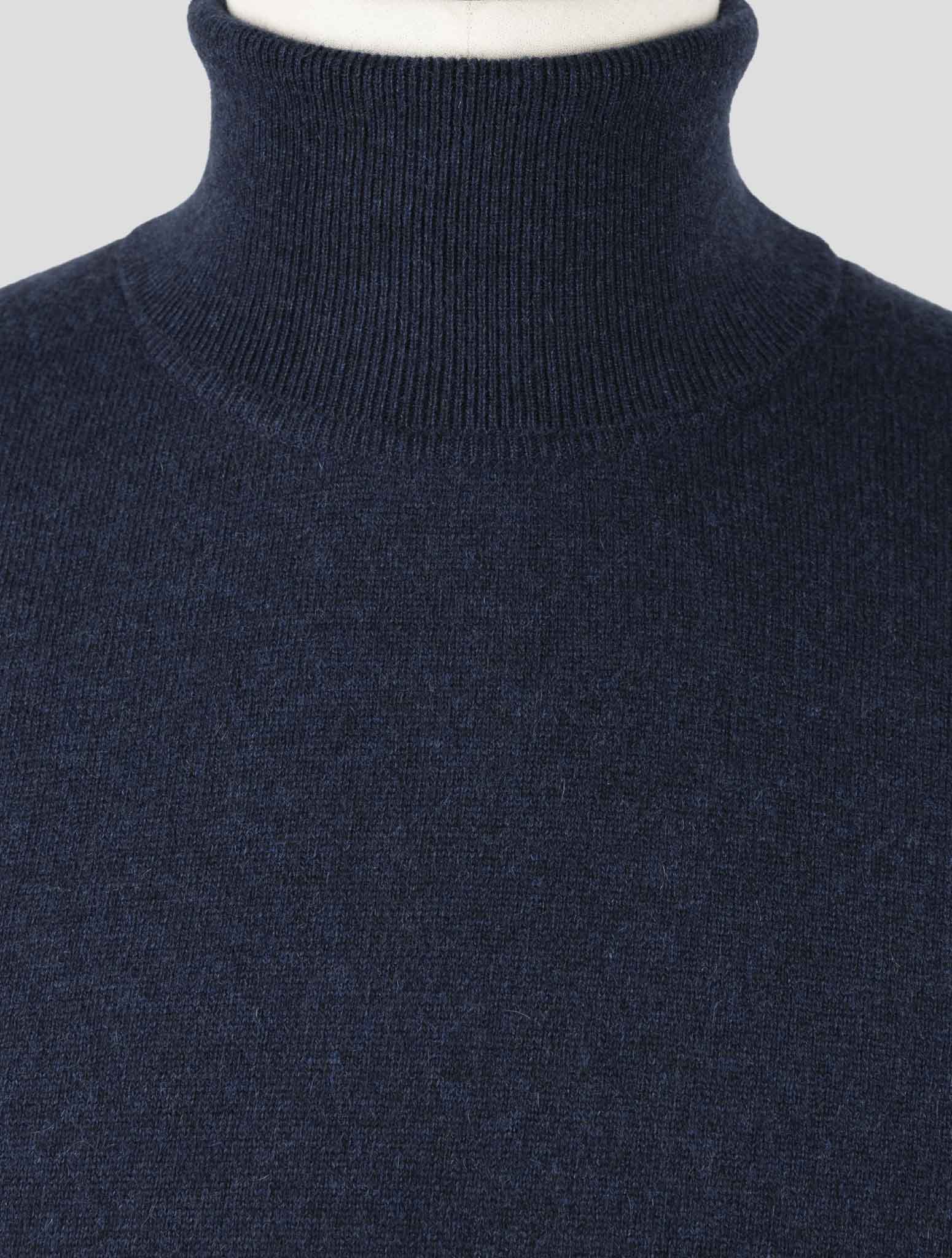 Kiton Multicolor Cashmere Sweater Turtleneck