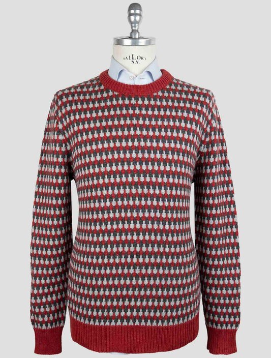 Kiton Multicolor Cashmere Sweater Crewneck