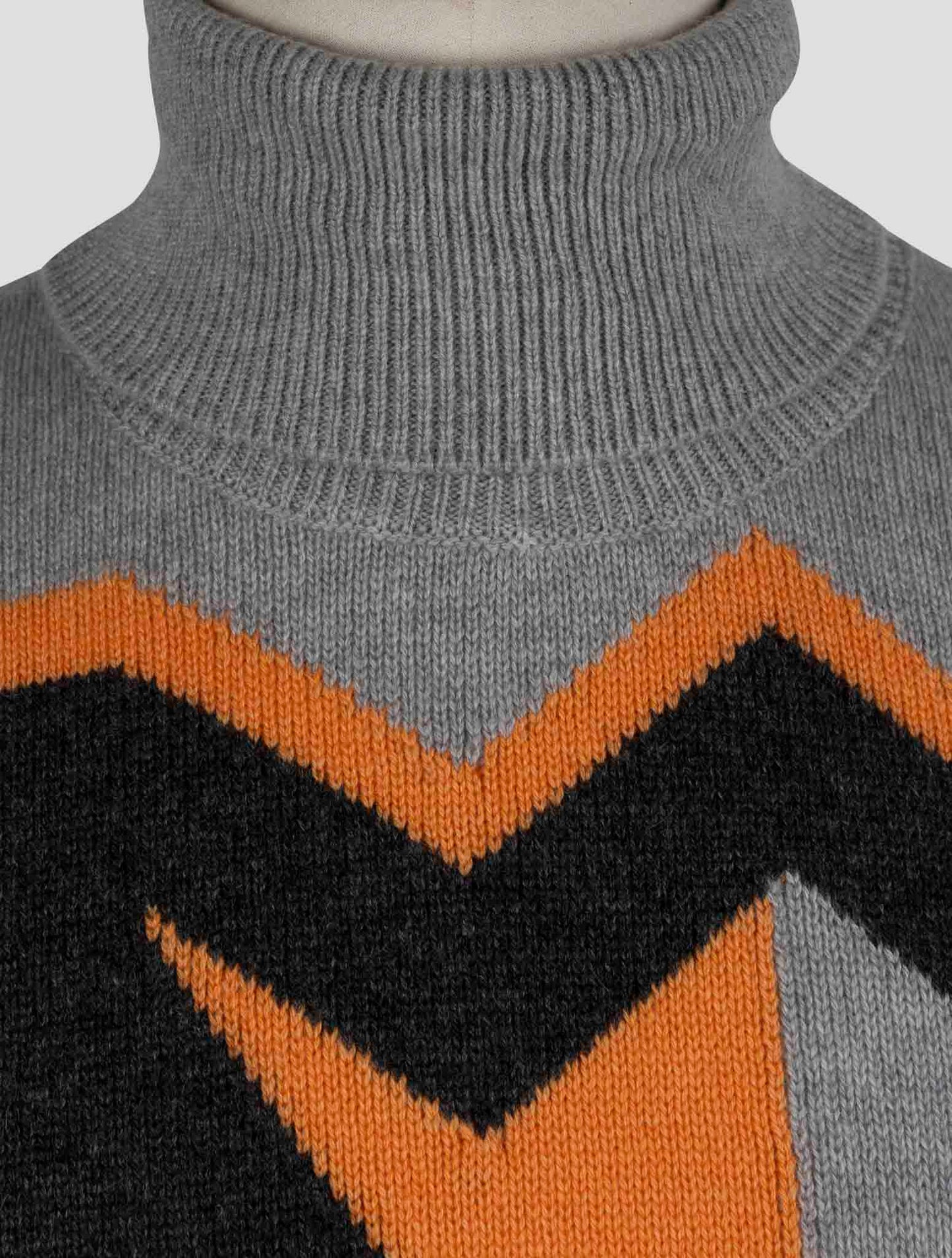 Kiton Multicolor Cashmere Sweater Turtleneck