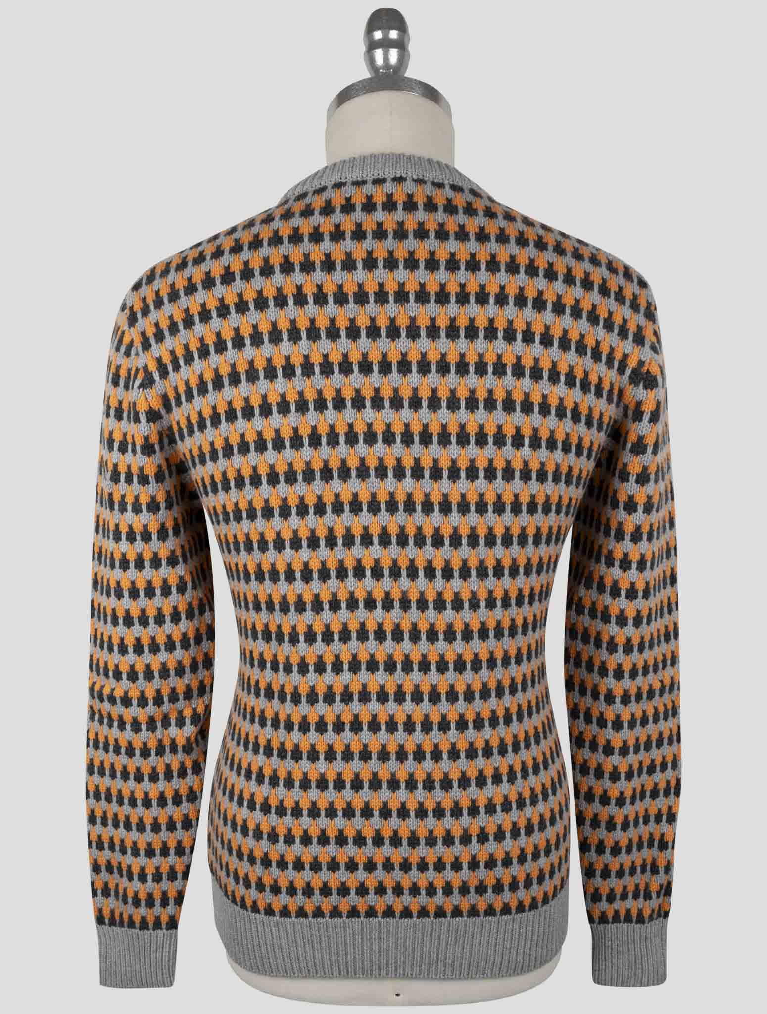 Kiton Multicolor Cashmere Sweater Crewneck
