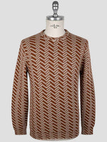 Kiton Brown Cashmere Sweater Crewneck