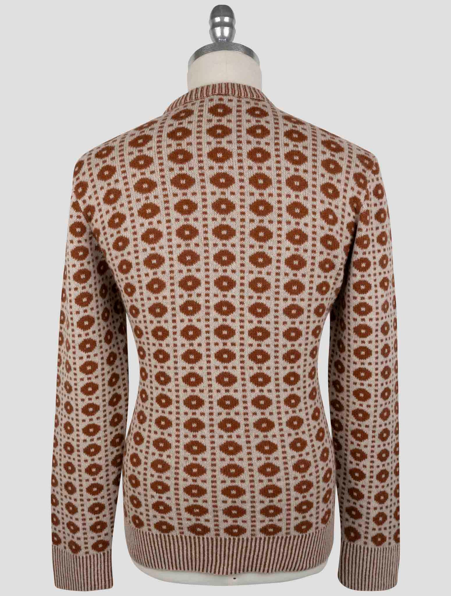 Kiton Brown Cashmere Sweater Crewneck