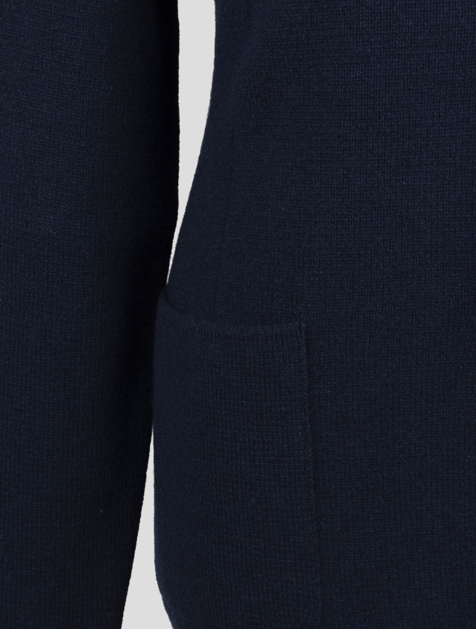 Kiton Blue Cashmere Sweater Cardigan