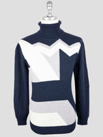 Kiton Multicolor Cashmere Sweater Turtleneck