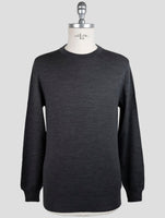 Kiton gray Wool Sweater Crewneck
