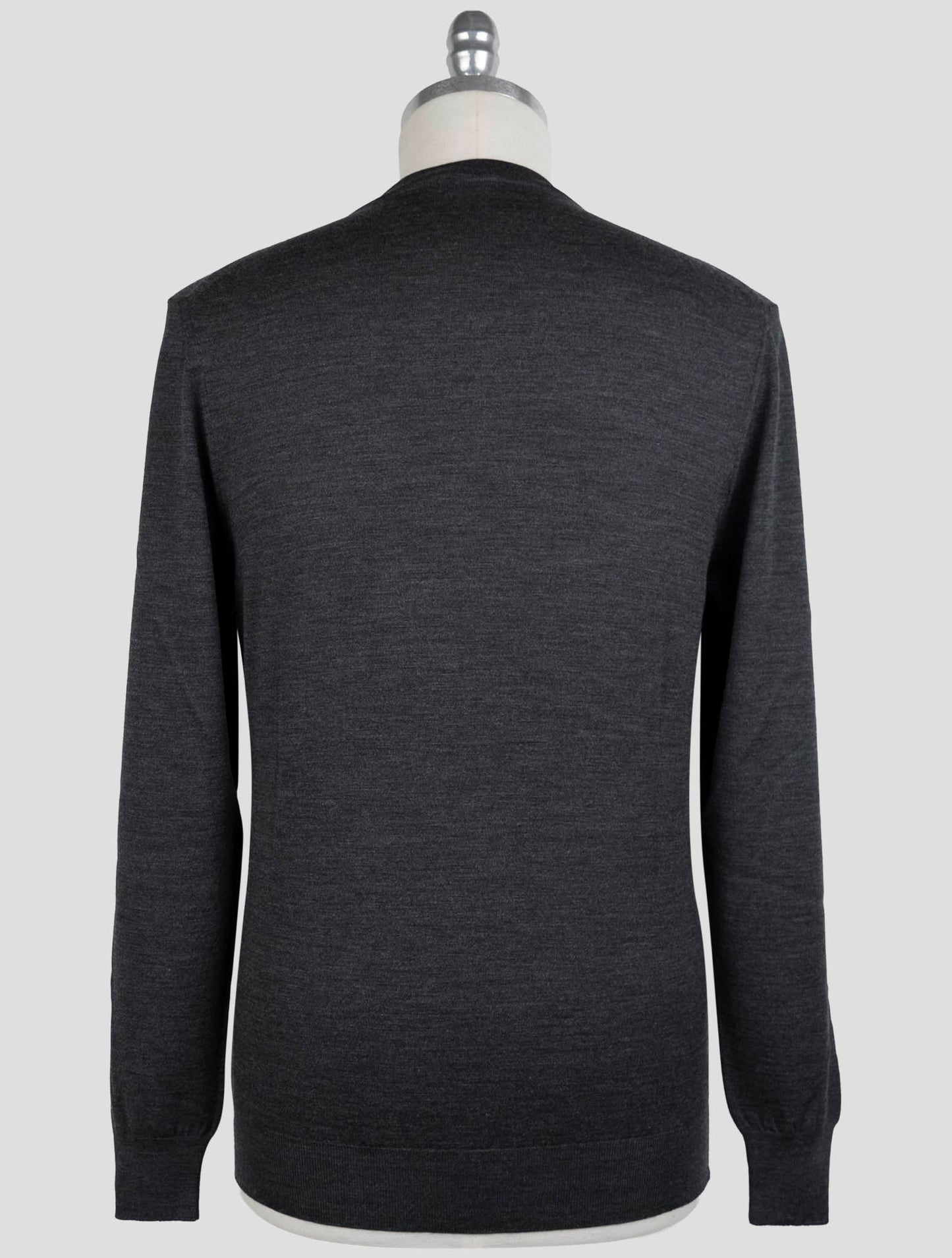 Kiton gray Wool Sweater Crewneck