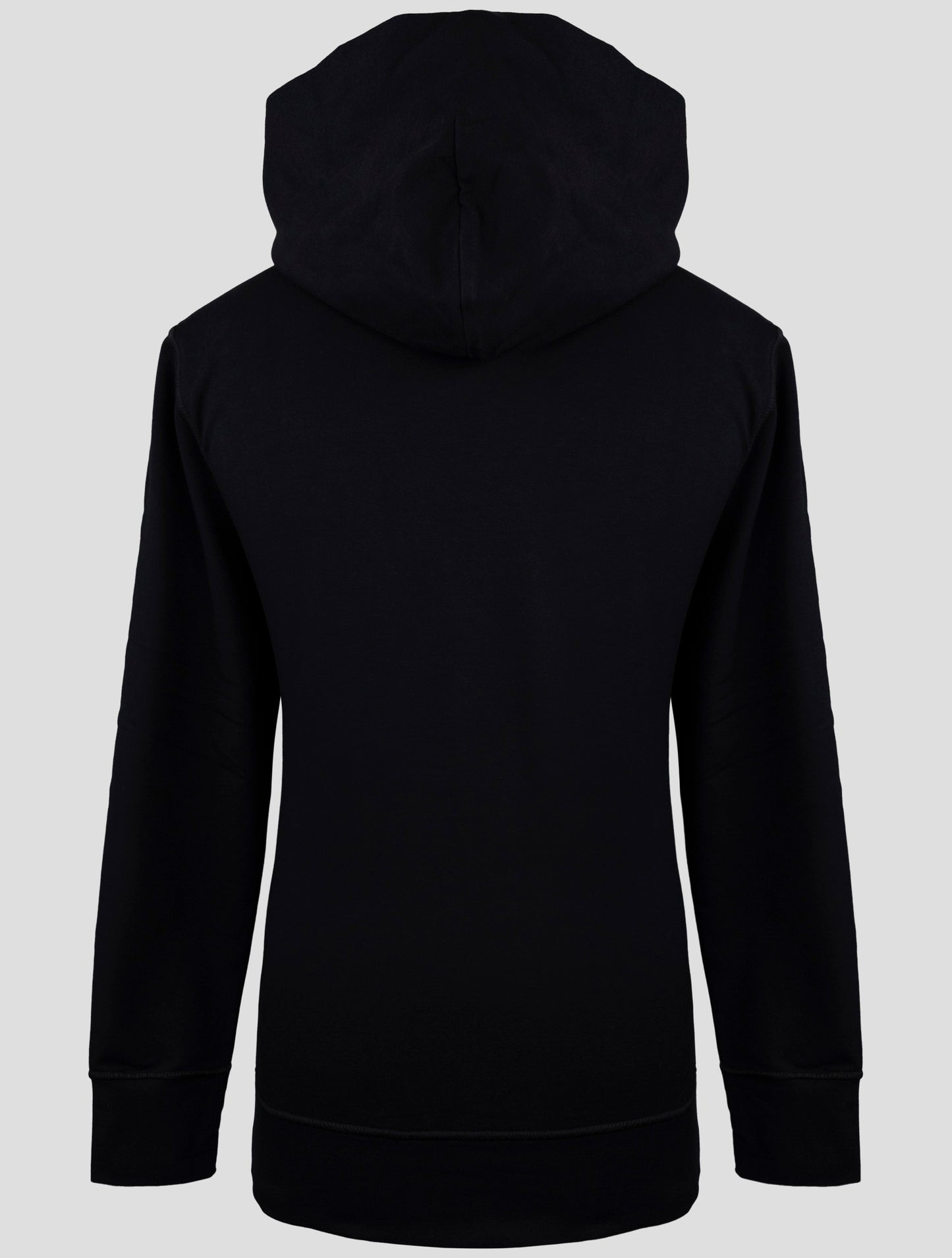 Kiton Black  Cotton Sweater Hoodie