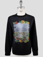 Kiton Black Cotton Ea Sweater Crewneck