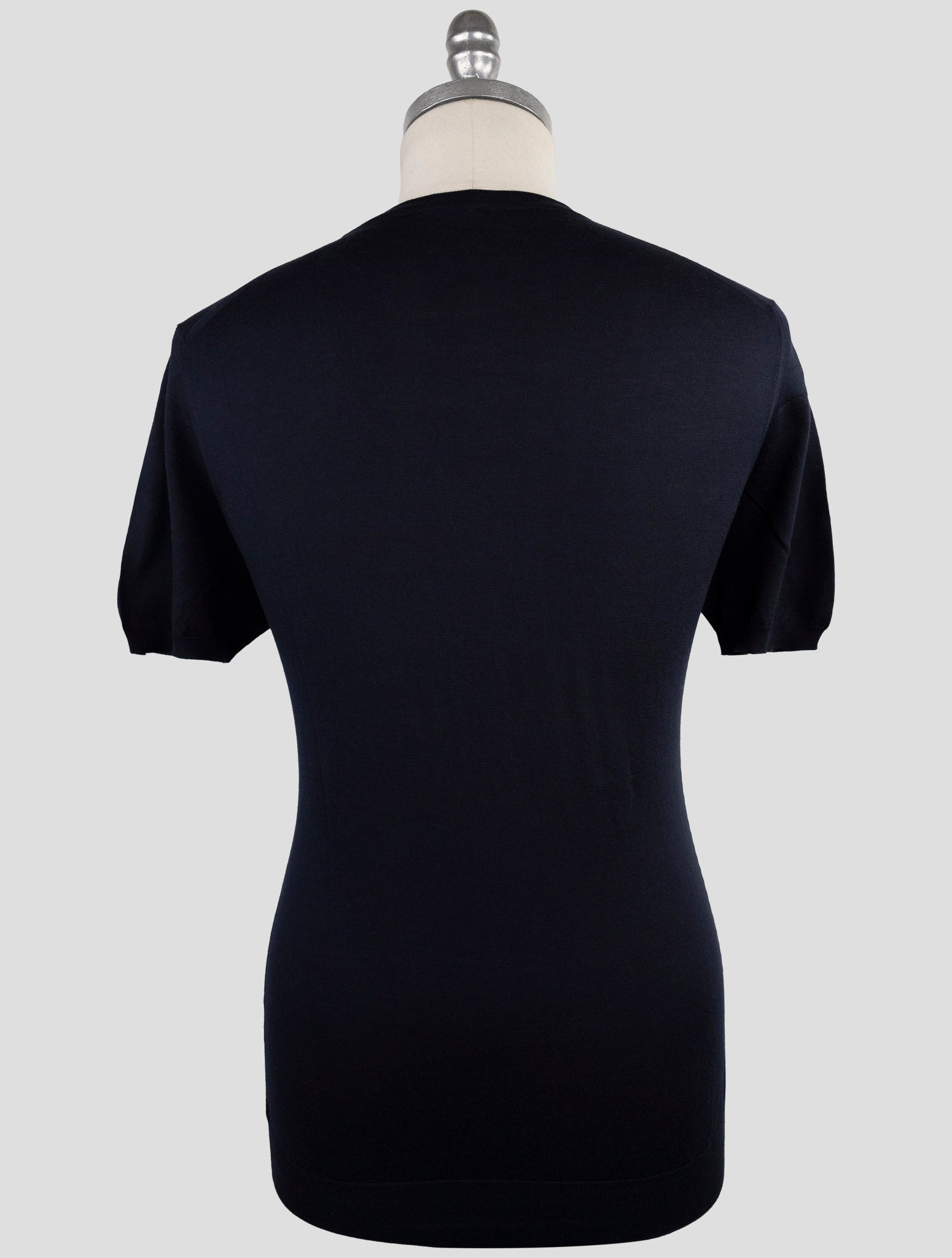 Kiton Blue Cotton Icon T-Shirt