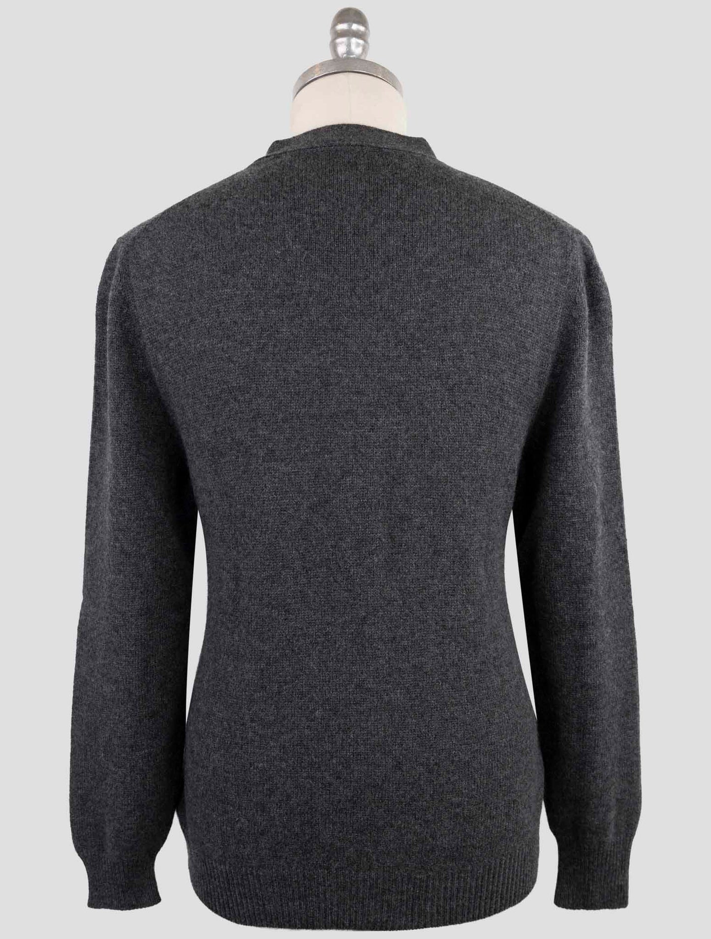 Kiton Gray Cashmere Sweater Cardigan