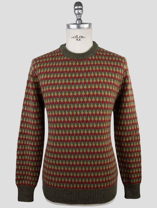Kiton Multicolor Cashmere Sweater Crewneck