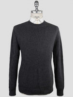 Kiton Gray Cashmere Sweater Crewneck