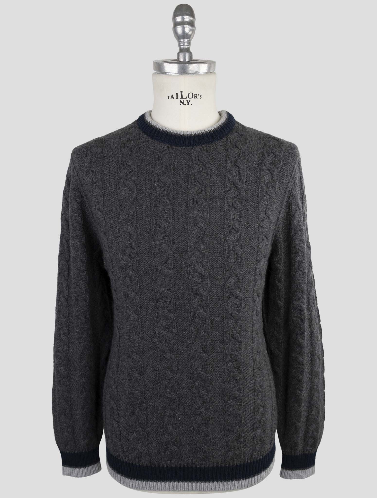 Kiton Multicolor Cashmere Sweater Crewneck