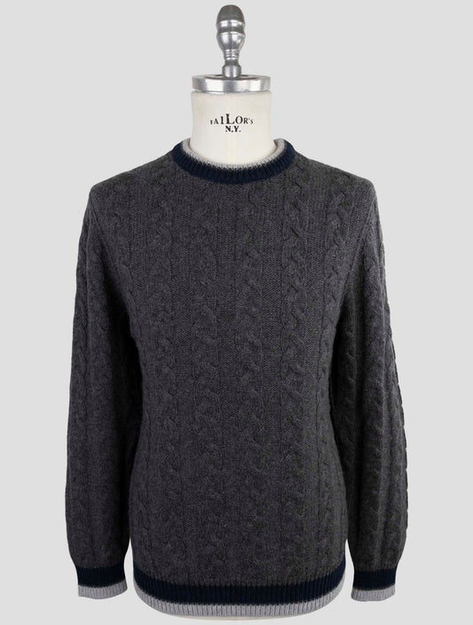 Kiton Multicolor Cashmere Sweater Crewneck