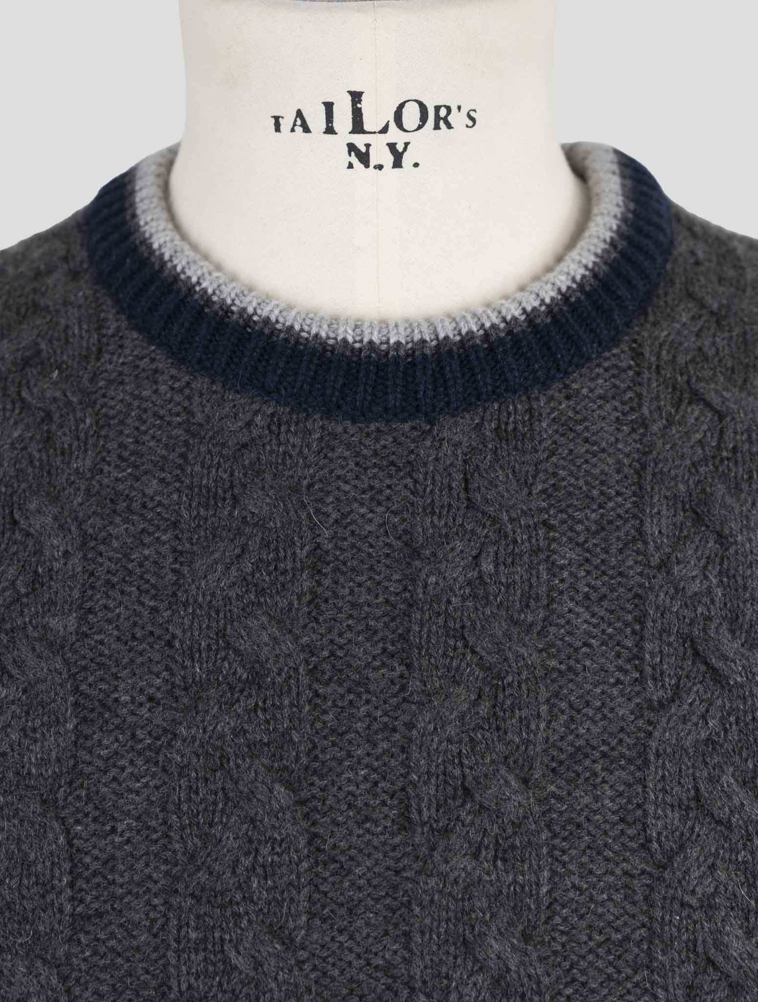 Kiton Multicolor Cashmere Sweater Crewneck