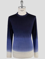 Kiton Multicolor Cashmere Silk Sweater Crewneck
