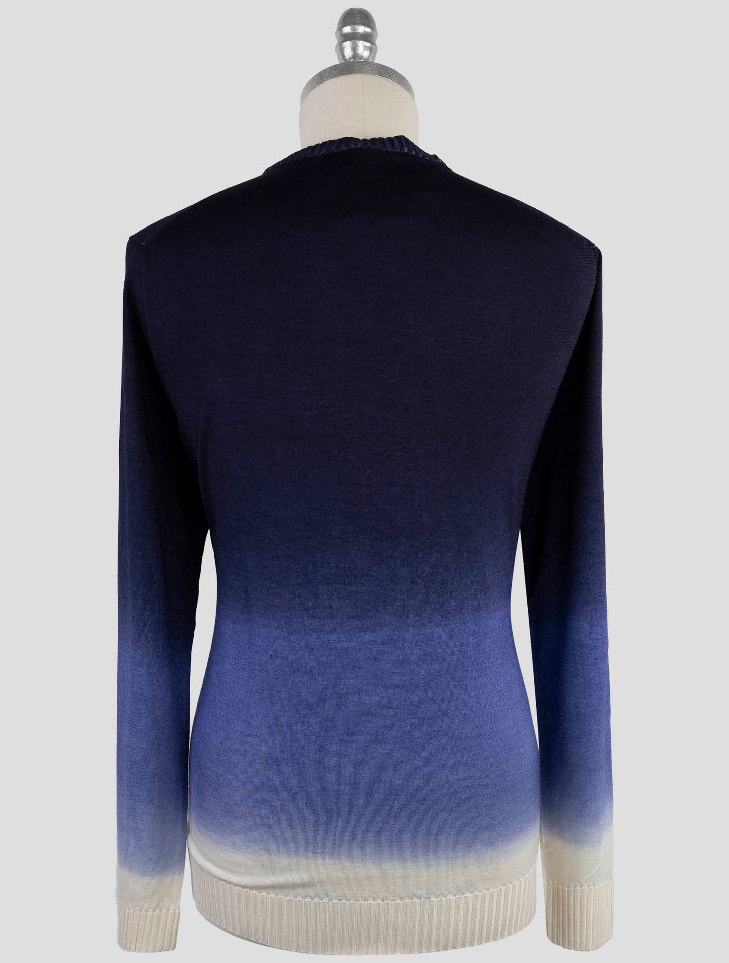 Kiton Multicolor Cashmere Silk Sweater Crewneck