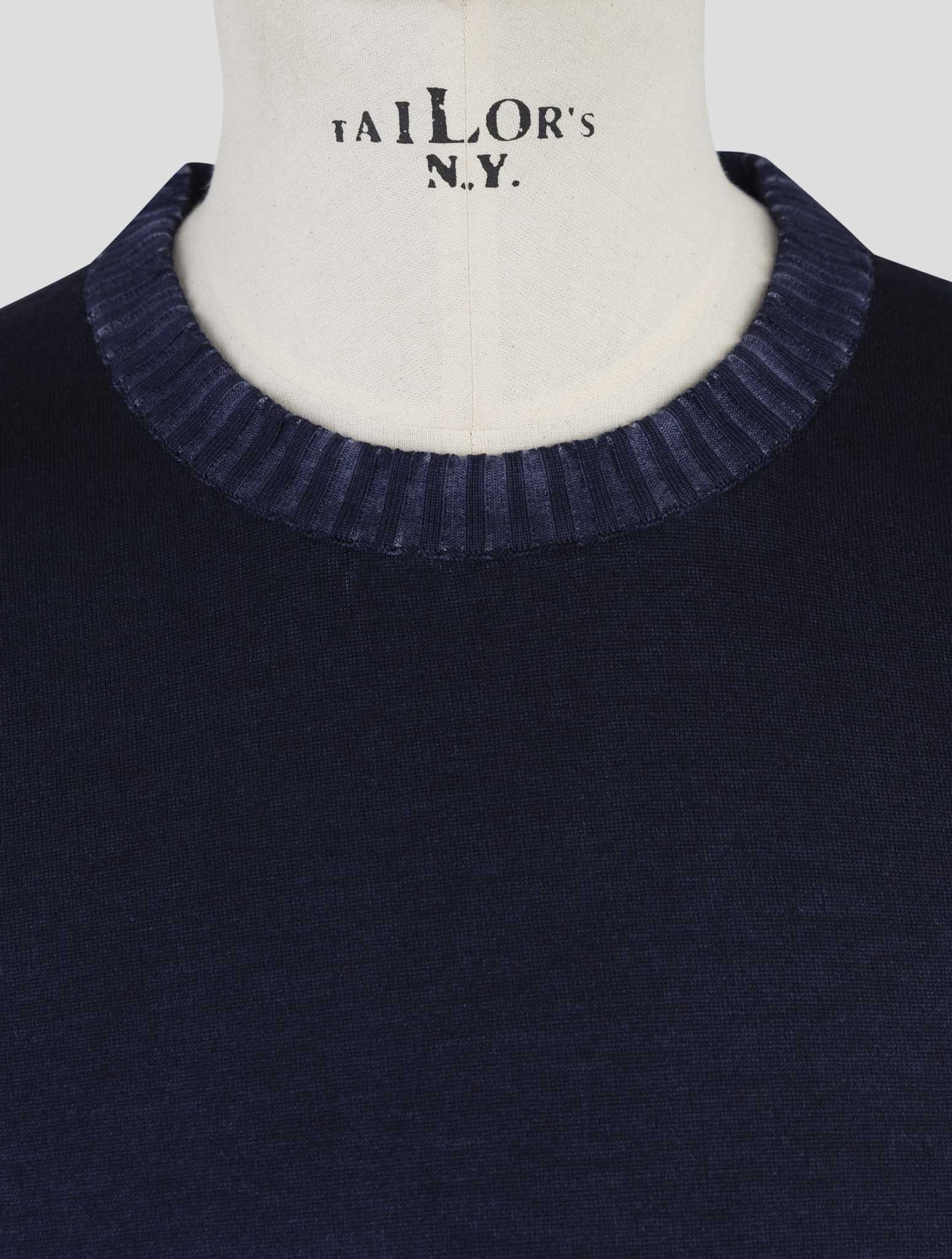 Kiton Multicolor Cashmere Silk Sweater Crewneck