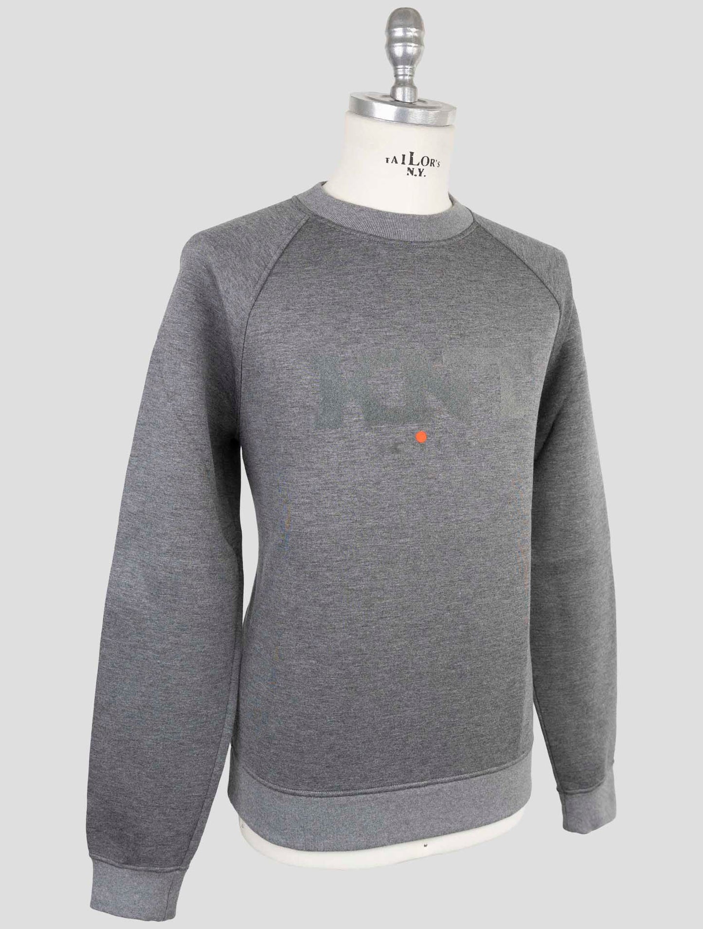 Kiton Knt Gray Viscose Ea Sweater Crewneck