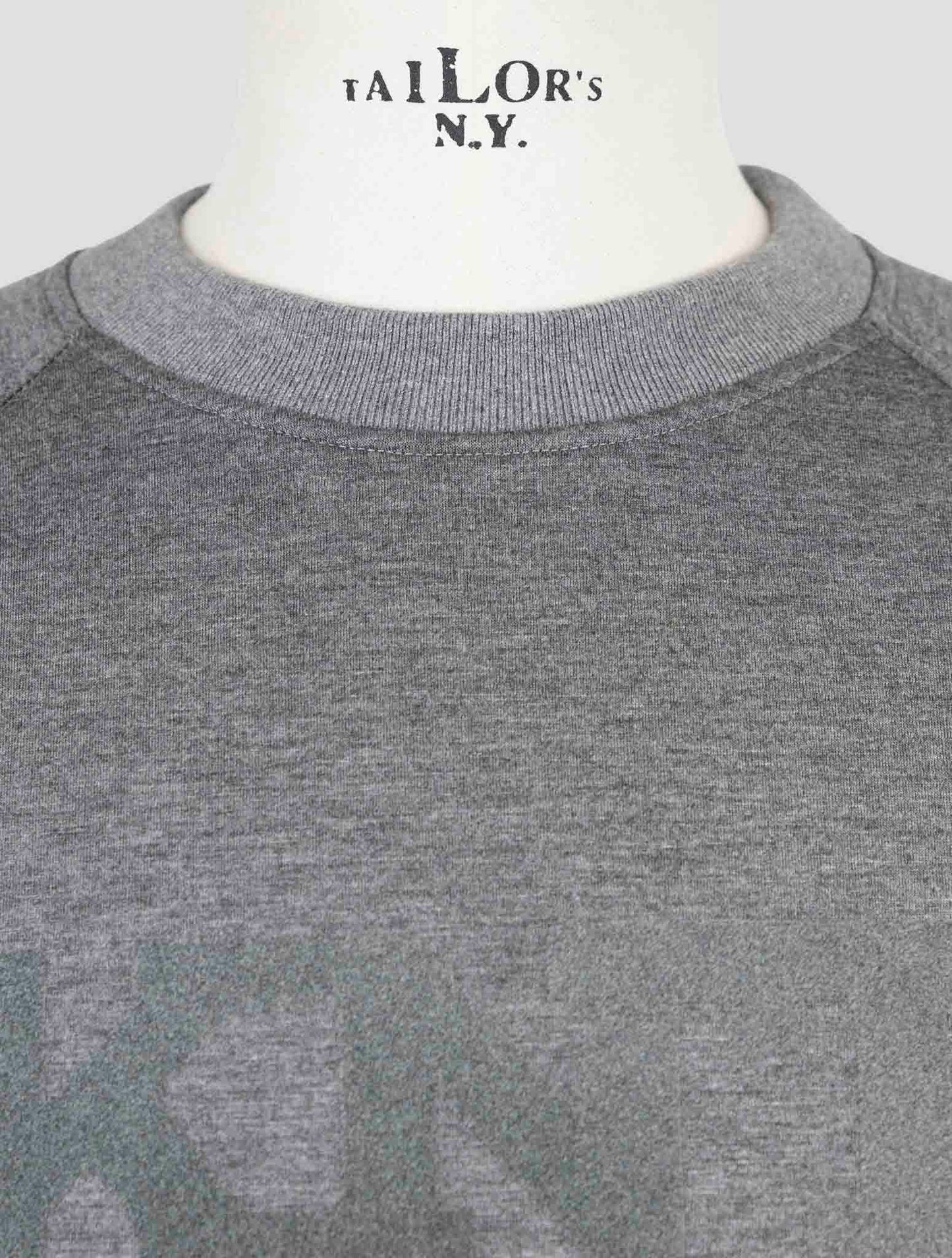 Kiton Knt Gray Viscose Ea Sweater Crewneck