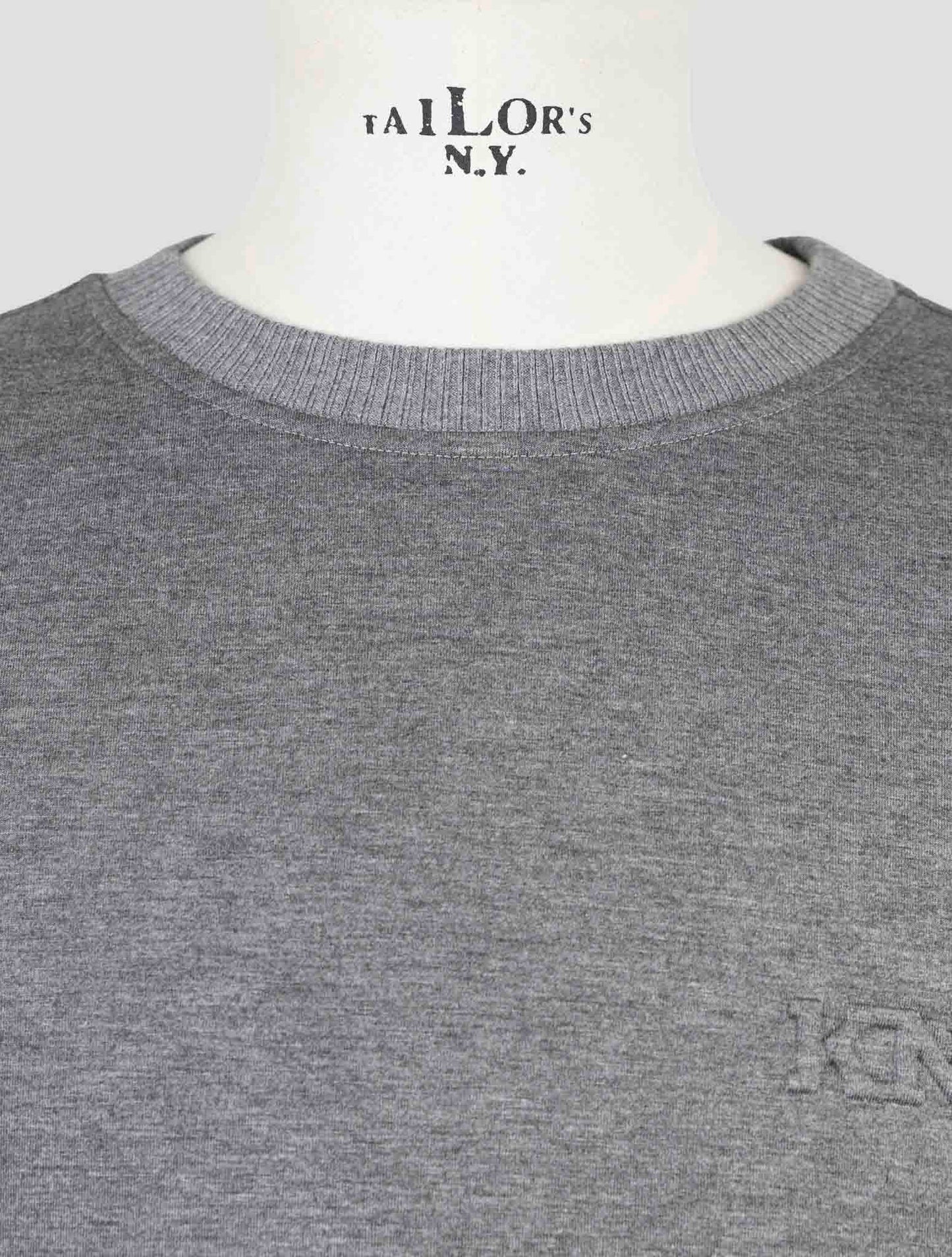 Kiton Knt Gray Viscose Ea Sweater Crewneck