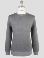 Kiton Knt Gray Viscose Ea Sweater Crewneck