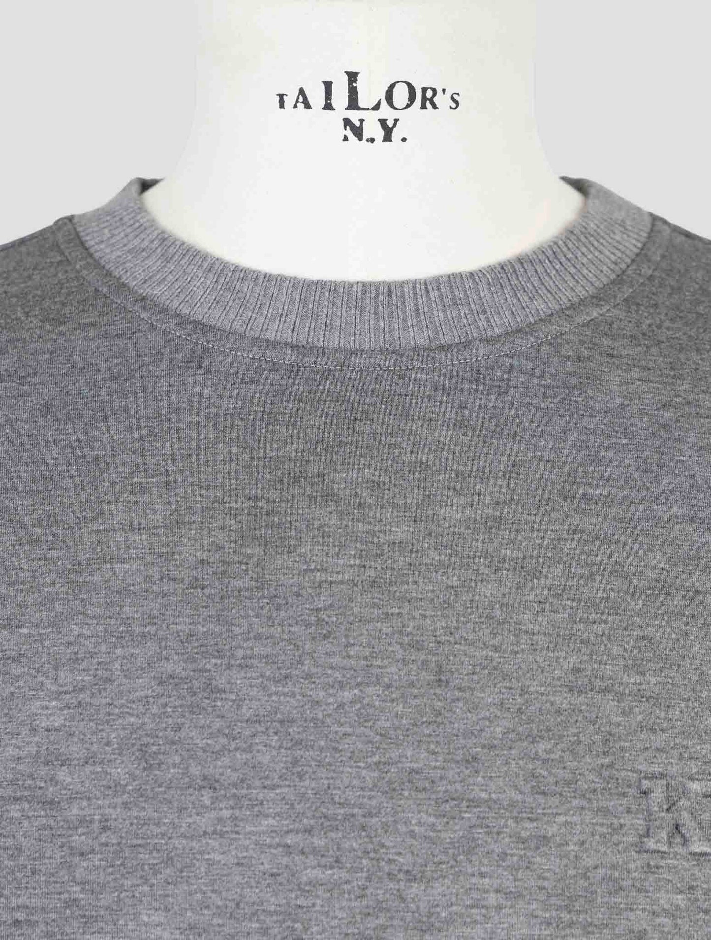 Kiton Knt Gray Viscose Ea Sweater Crewneck