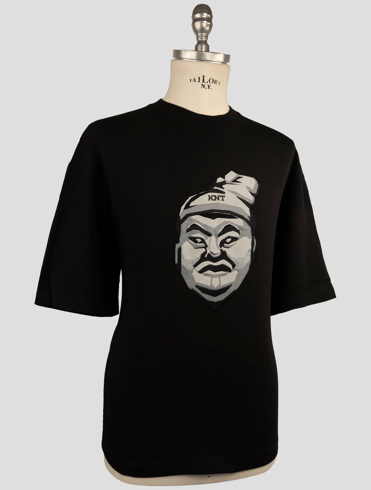 Kiton Knt Black Cotton Special Edition T-Shirt