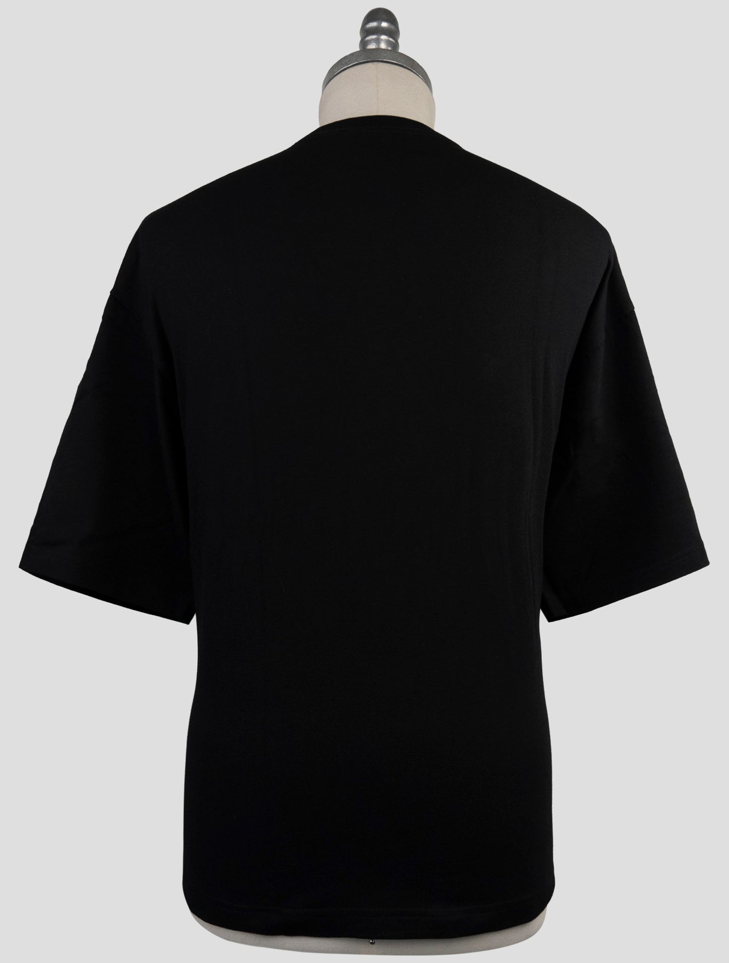 Kiton Knt Black Cotton Special Edition T-Shirt